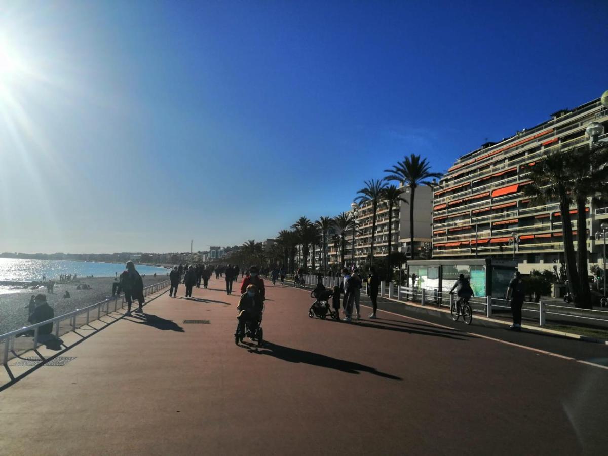 Cosy Studio 200 M From Nice Beach & Promenade Des Anglais Apartamento Exterior foto